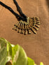 Black Tribal Tikon Long Dhokra Necklace